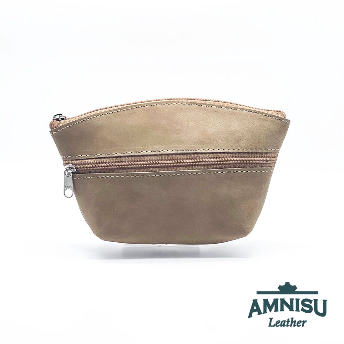 Bézs kettő cipzáras neszeszer I9003 - táska & tok - neszesszer - Meska.hu