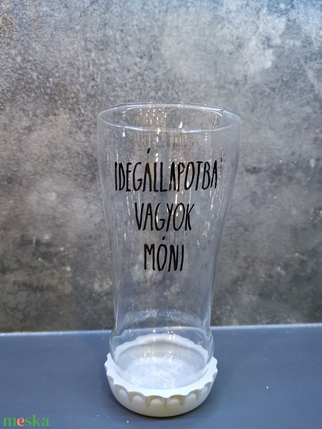Feliratos korsó - otthon & életmód - konyhafelszerelés, tálalás - tálalás - sörös pohár és korsó - Meska.hu