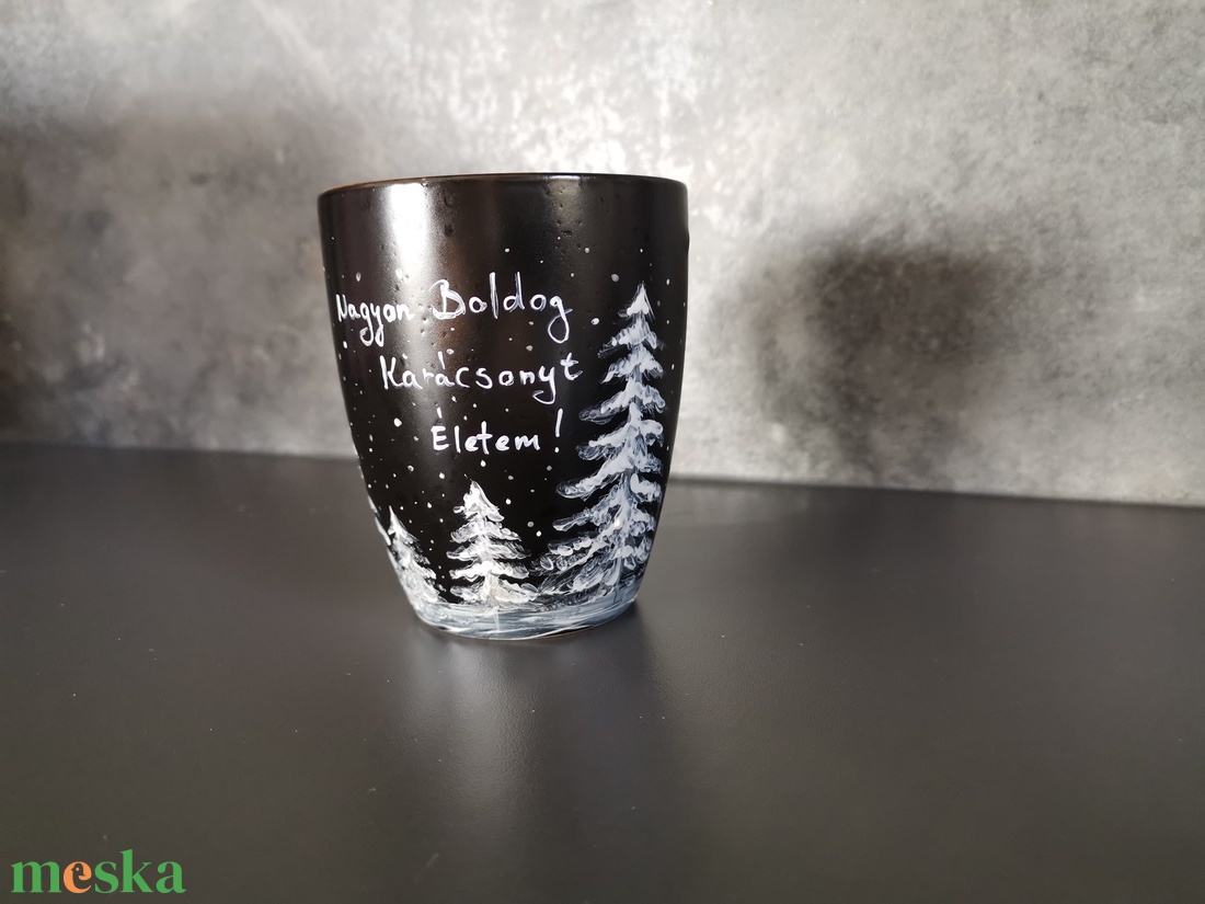 Feliratos karácsonyi bögre - otthon & életmód - konyhafelszerelés, tálalás - tálalás - bögre & csésze - Meska.hu
