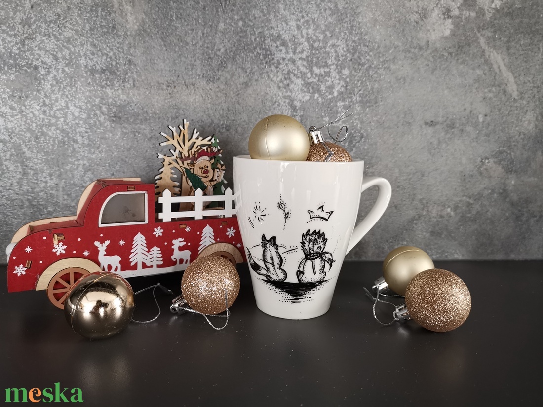 Kisherceges bögre - otthon & életmód - konyhafelszerelés, tálalás - tálalás - bögre & csésze - Meska.hu