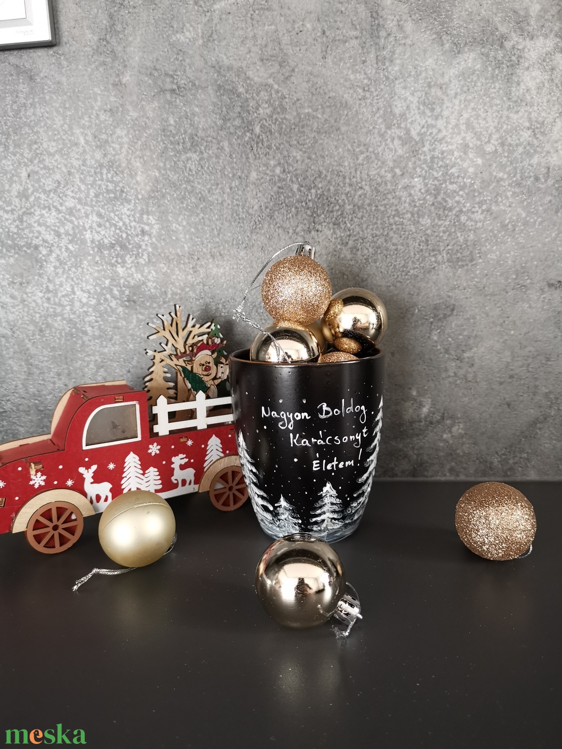 Feliratos karácsonyi bögre - otthon & életmód - konyhafelszerelés, tálalás - tálalás - bögre & csésze - Meska.hu