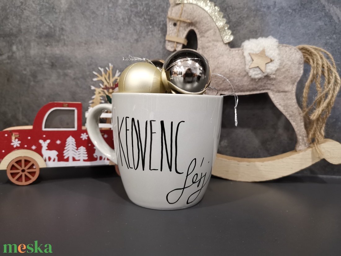 Kedvenc férj feliratú bögre - otthon & életmód - konyhafelszerelés, tálalás - tálalás - bögre & csésze - Meska.hu