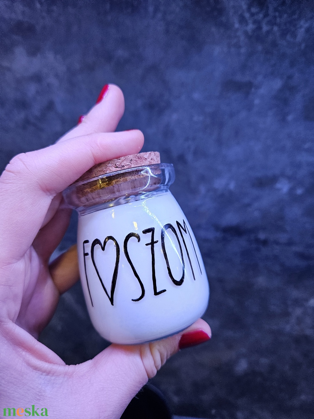 Feliratos bögre és gyertya - otthon & életmód - konyhafelszerelés, tálalás - tálalás - bögre & csésze - Meska.hu