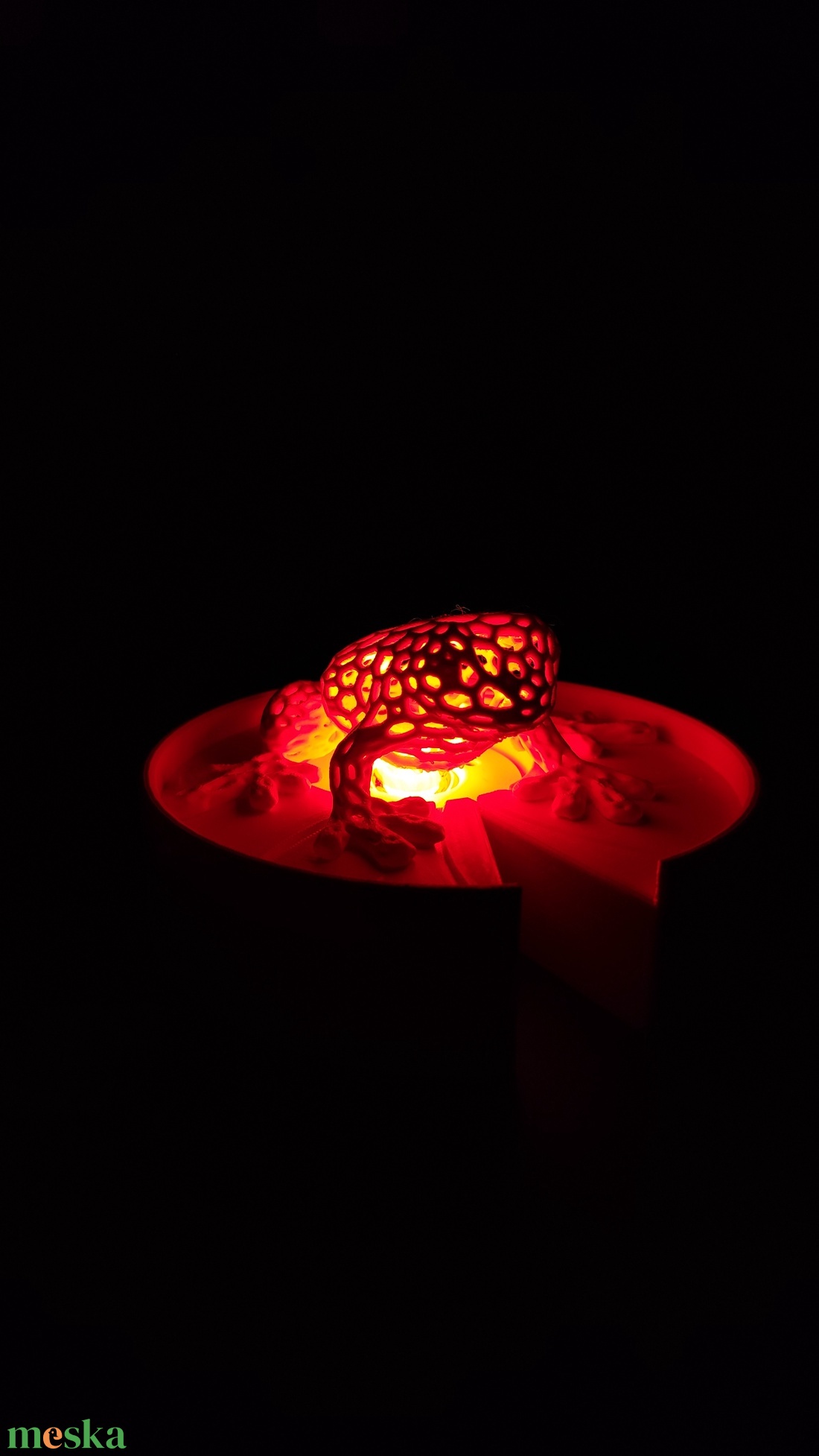 3D Nyomtatott Béka Lámpa - otthon & életmód - lámpa - hangulatlámpa - Meska.hu