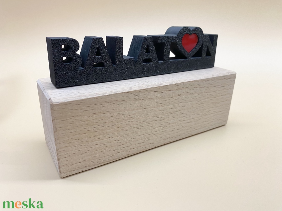 BALATON feliratú 3D dekoráció - otthon & életmód - dekoráció - asztal és polc dekoráció - asztaldísz - Meska.hu BALATON feliratú 3D dekoráció - otthon & életmód - dekoráció - asztal és polc dekoráció - asztaldísz - Meska.hu
