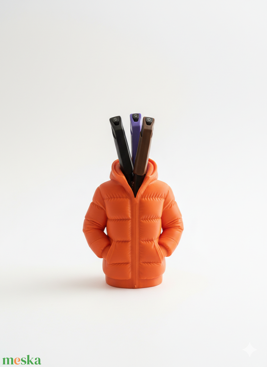 Kabát tolltartó - otthon & életmód - papír, írószer - tolltartó & ceruzatekercs - Meska.hu