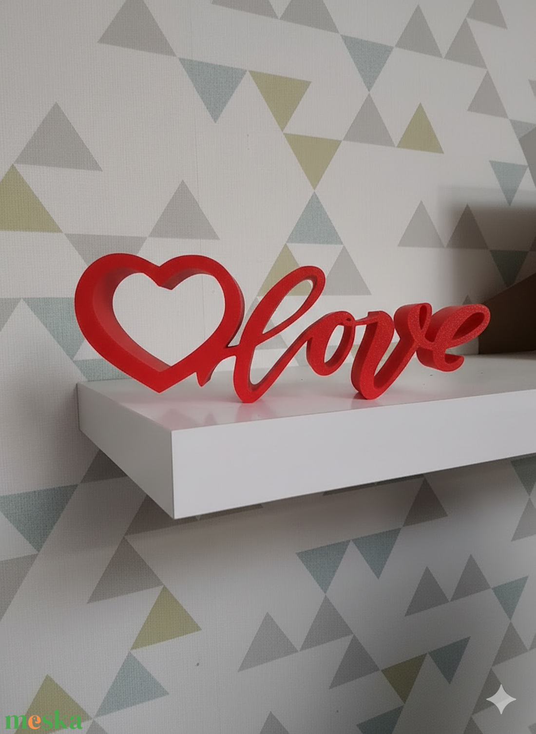 3D Love felirat - otthon & életmód - dekoráció - dísztárgy - Meska.hu
