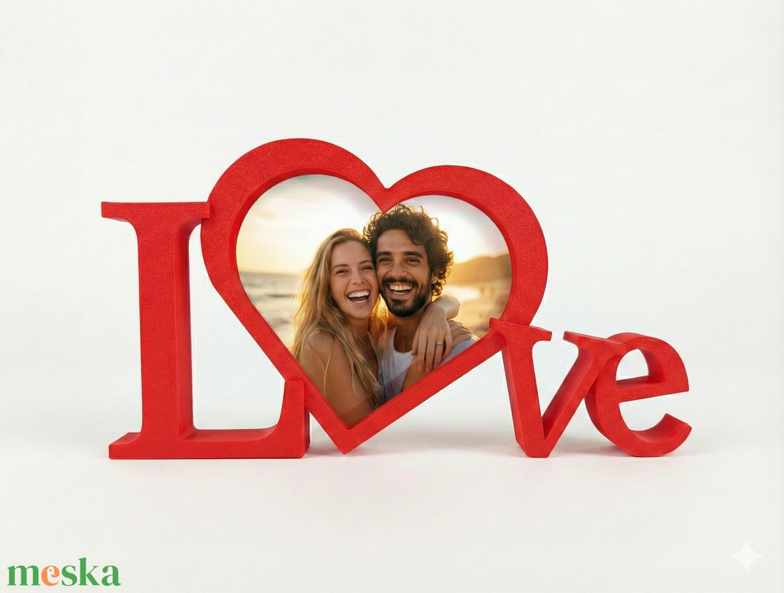 3D Love képtartó - otthon & életmód - dekoráció - kép & falikép - képkeret - Meska.hu