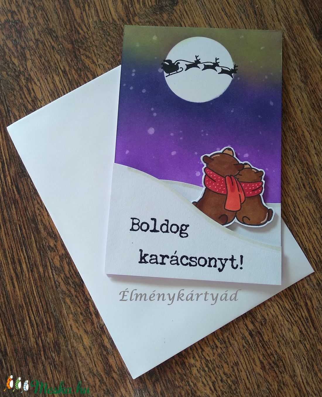 KARÁCSONYI MACKÓK ÉLMÉNYKÁRTYA, Christmas Bears - karácsony - Meska.hu KARÁCSONYI MACKÓK ÉLMÉNYKÁRTYA, Christmas Bears - karácsony - Meska.hu