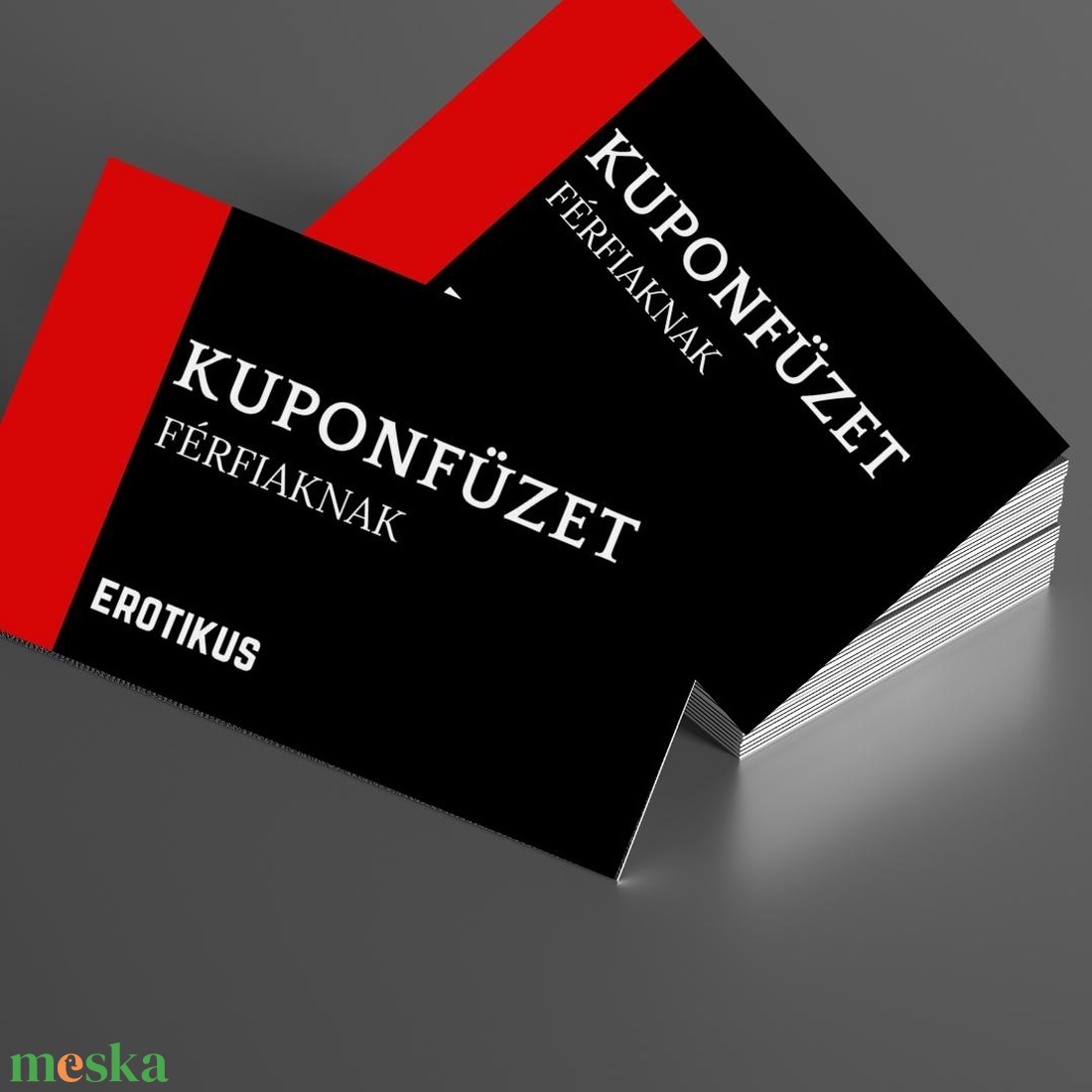 Erotikus kuponfüzet férfiaknak Valentin napra, születésnapra, Szerelmednek,évfordulóra, párodnak,Férjnek, vicces ajándék - otthon & lakás - papír írószer - képeslap & levélpapír - Meska.hu