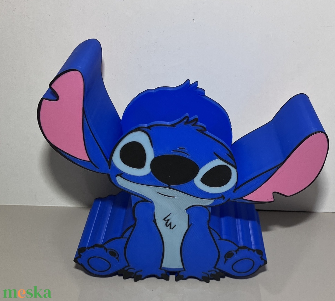 Stitch ceruzatartó - otthon & életmód - papír, írószer - tolltartó & ceruzatekercs - Meska.hu
