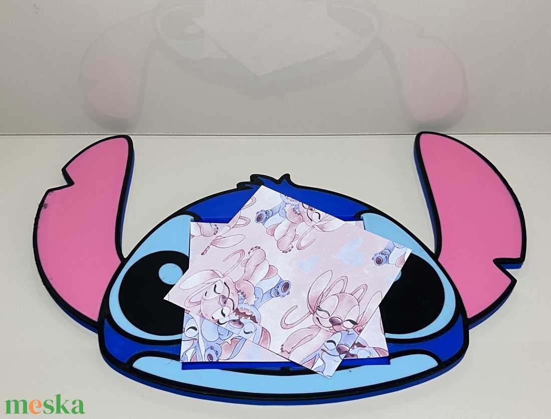 Stitch papírtartó - otthon & életmód - papír, írószer - ajándékozás kellékei - papírtorta - Meska.hu