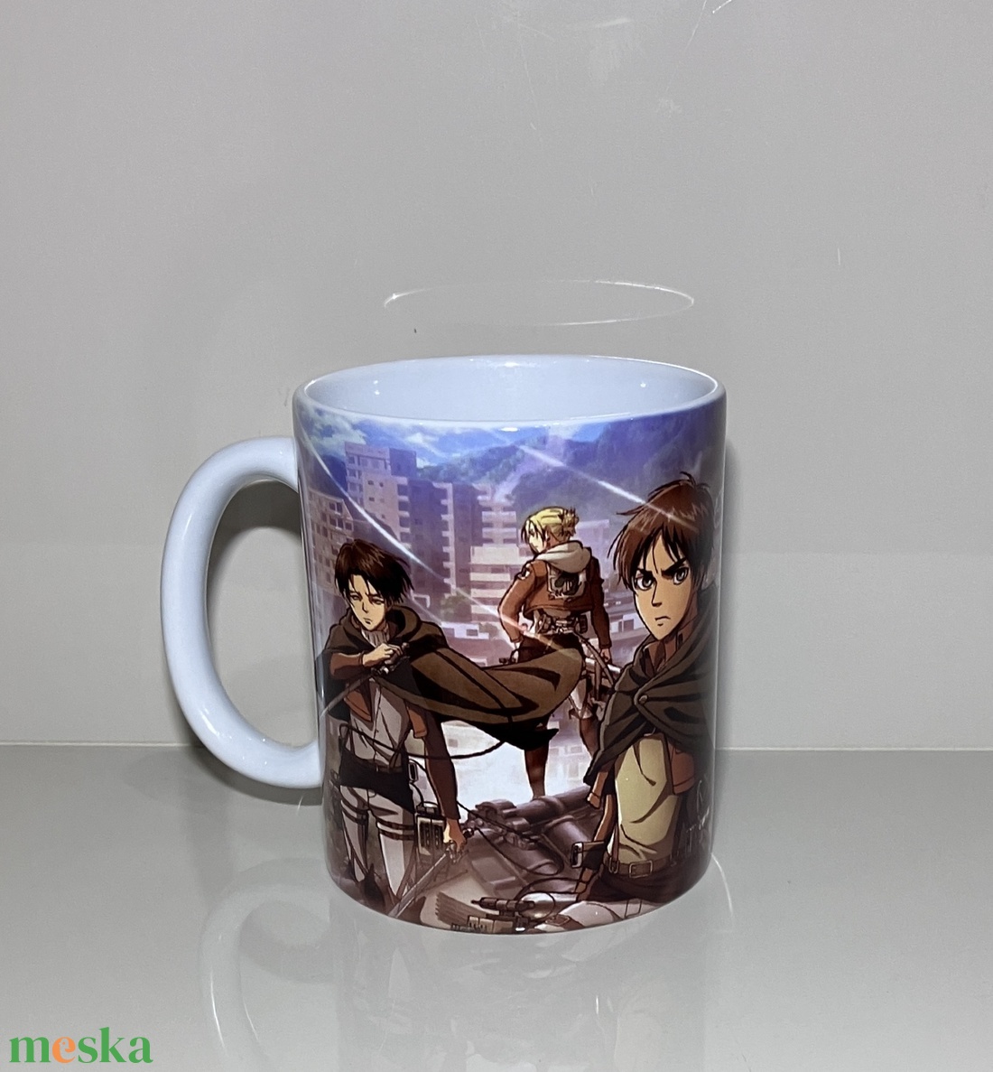 Attack on Titan bögre - otthon & életmód - konyhafelszerelés, tálalás - tálalás - bögre & csésze - Meska.hu