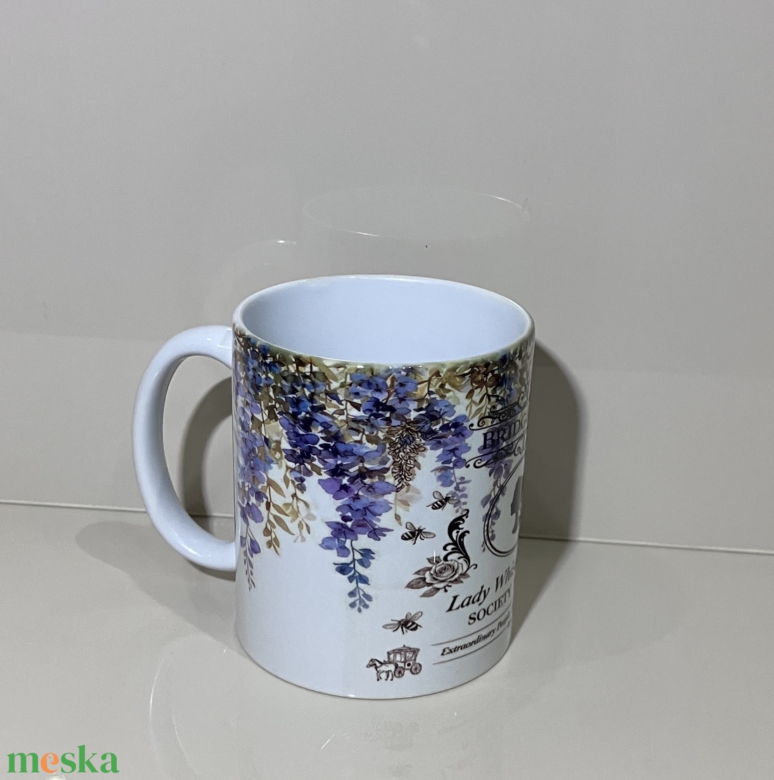 Bridgerton bögre - otthon & életmód - konyhafelszerelés, tálalás - tálalás - bögre & csésze - Meska.hu