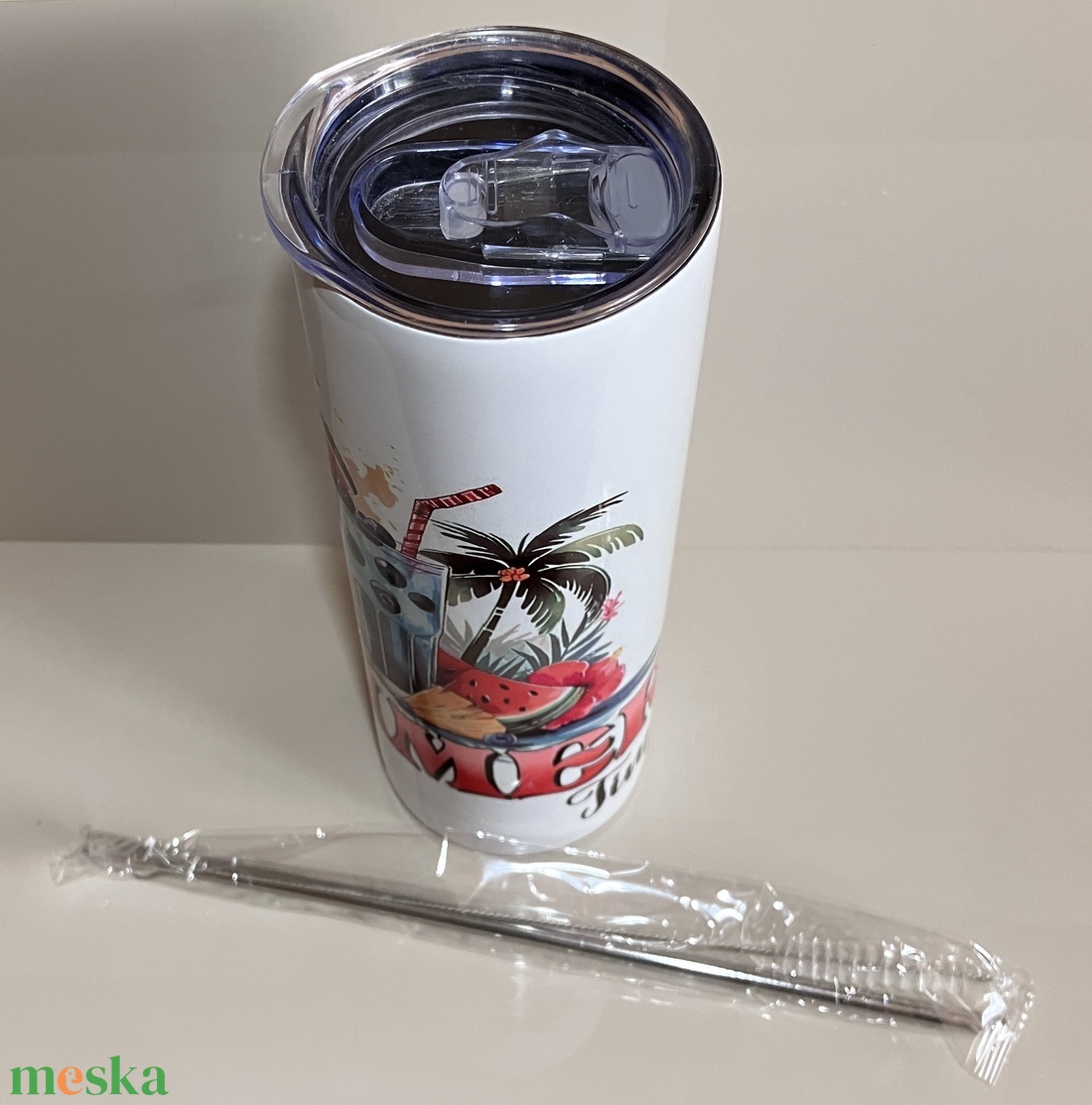 Tumbler/ termosz - otthon & életmód - konyhafelszerelés, tálalás - italos kellékek - kulacsok - Meska.hu