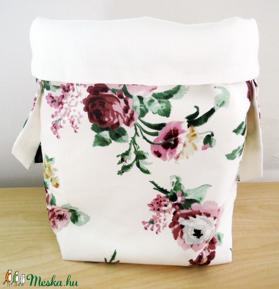 Textil tároló, mintás (közepes) - - Meska.hu Textil tároló, mintás (közepes) - - Meska.hu