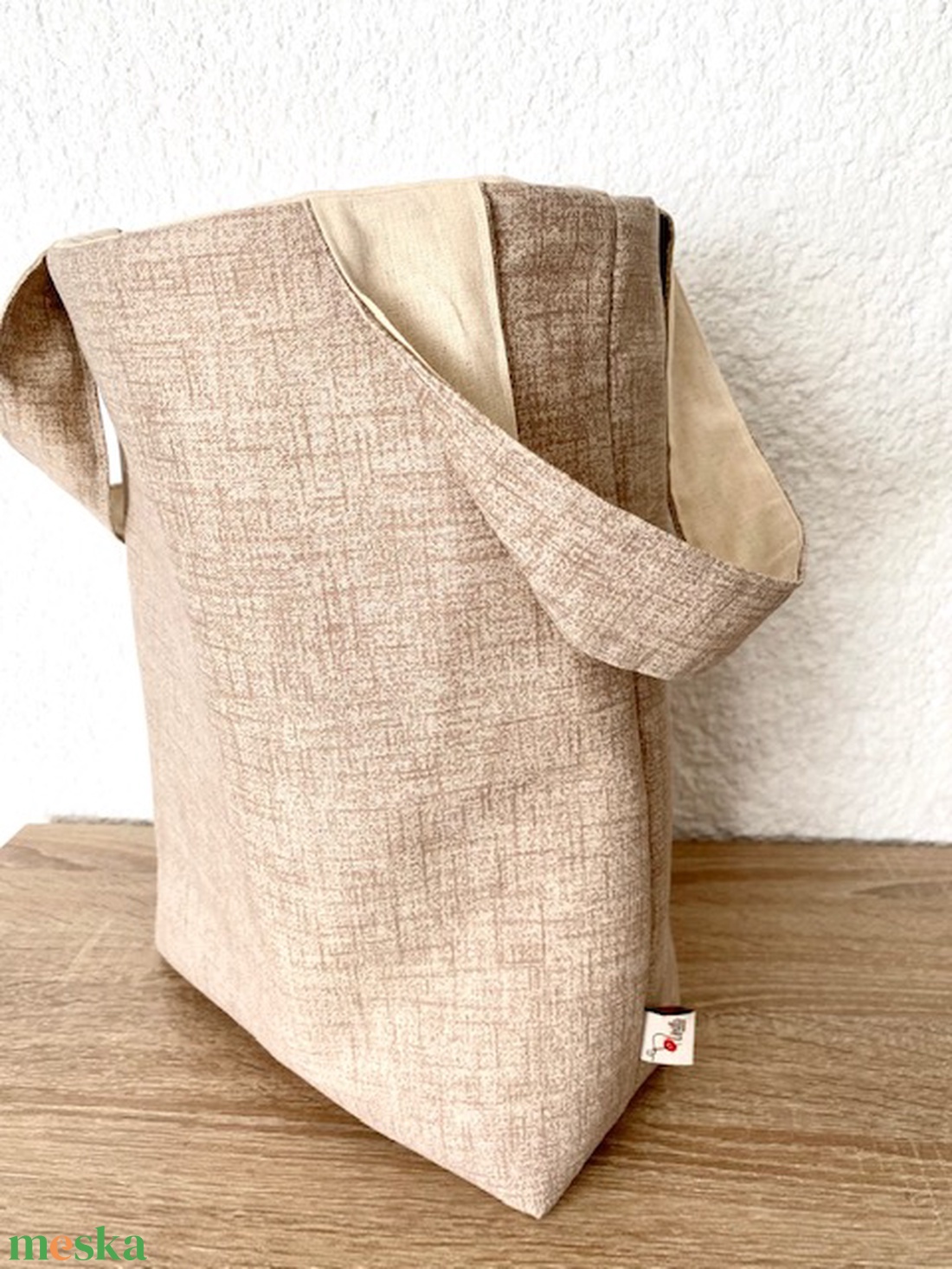 Textil tároló, barna-bézs (közepes) (rendelésre készült) - otthon & életmód - tárolás & rendszerezés - tárolókosár - Meska.hu Textil tároló, barna-bézs (közepes) (rendelésre készült) - otthon & életmód - tárolás & rendszerezés - tárolókosár - Meska.hu