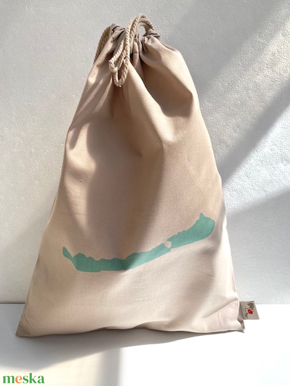 Kenyértartó zsák, homok (Balaton mintás) - táska & tok - bevásárlás & shopper táska - kenyeres zsák - Meska.hu Kenyértartó zsák, homok (Balaton mintás) - táska & tok - bevásárlás & shopper táska - kenyeres zsák - Meska.hu