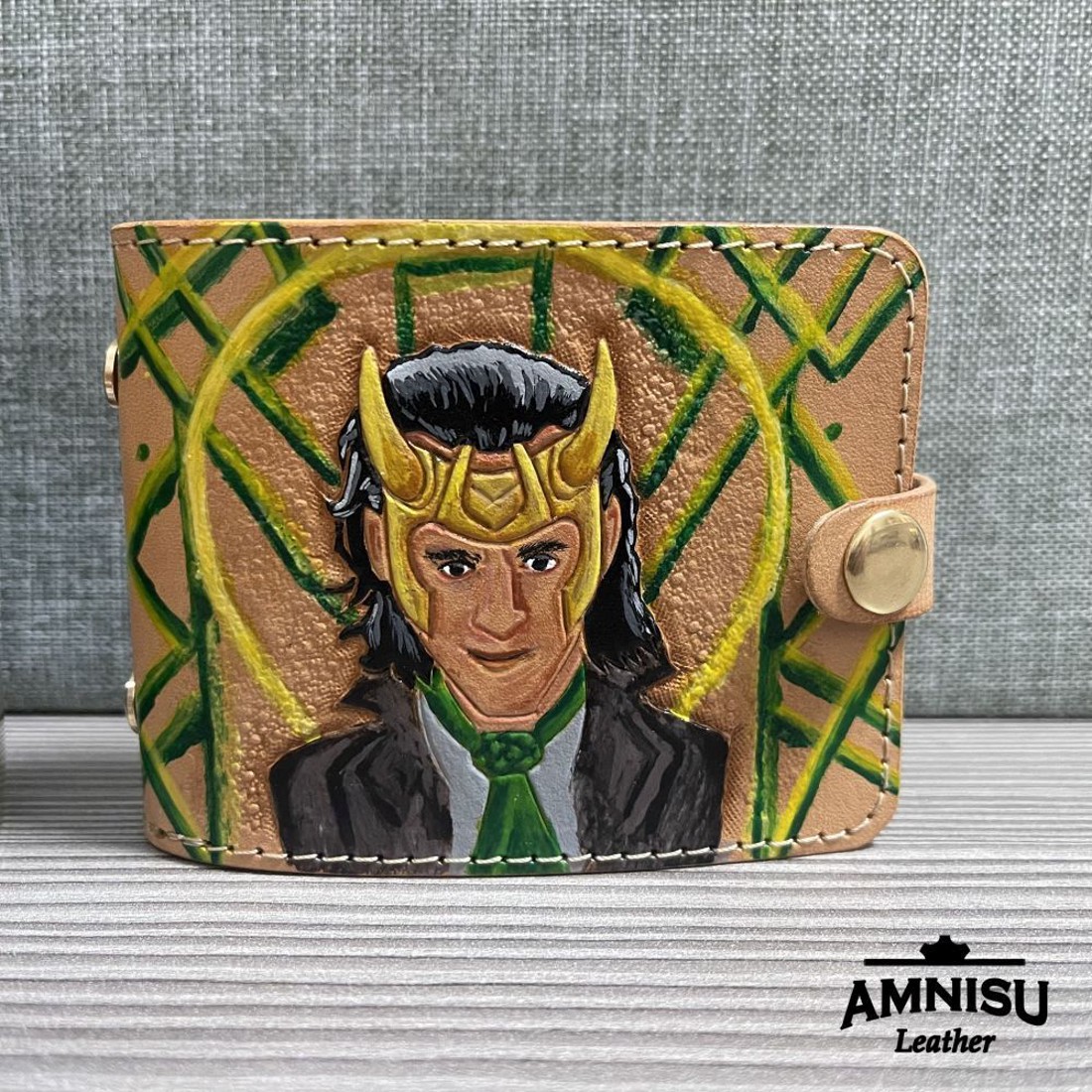 Loki-s igazolványtartó - táska & tok - pénztárca & más tok - kártyatartó & irattartó - Meska.hu