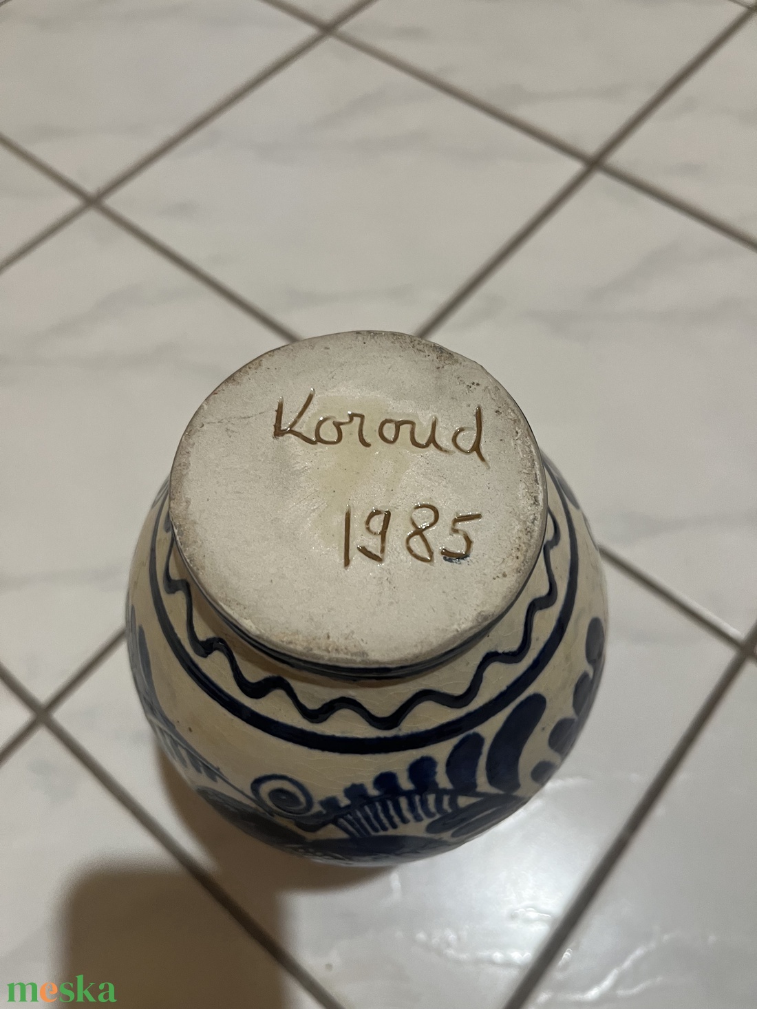 Kerámia kancsó - kellékek & szerszámok - dekorációs kellékek - egyéb kellékek - Meska.hu