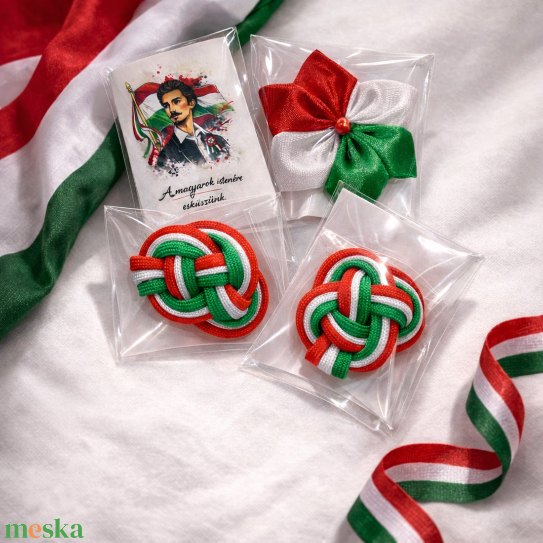 Paracord Kokárda - ékszer - kitűző és bross - Meska.hu