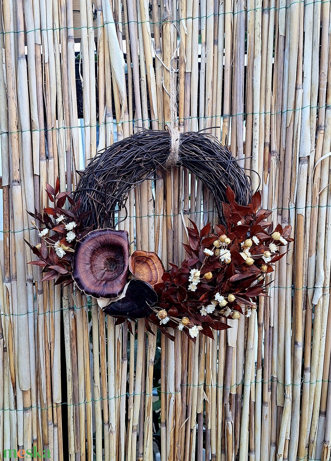 Gombás kopogtató - otthon & életmód - dekoráció - ajtó- és ablak dekoráció - ajtódísz & kopogtató - Meska.hu