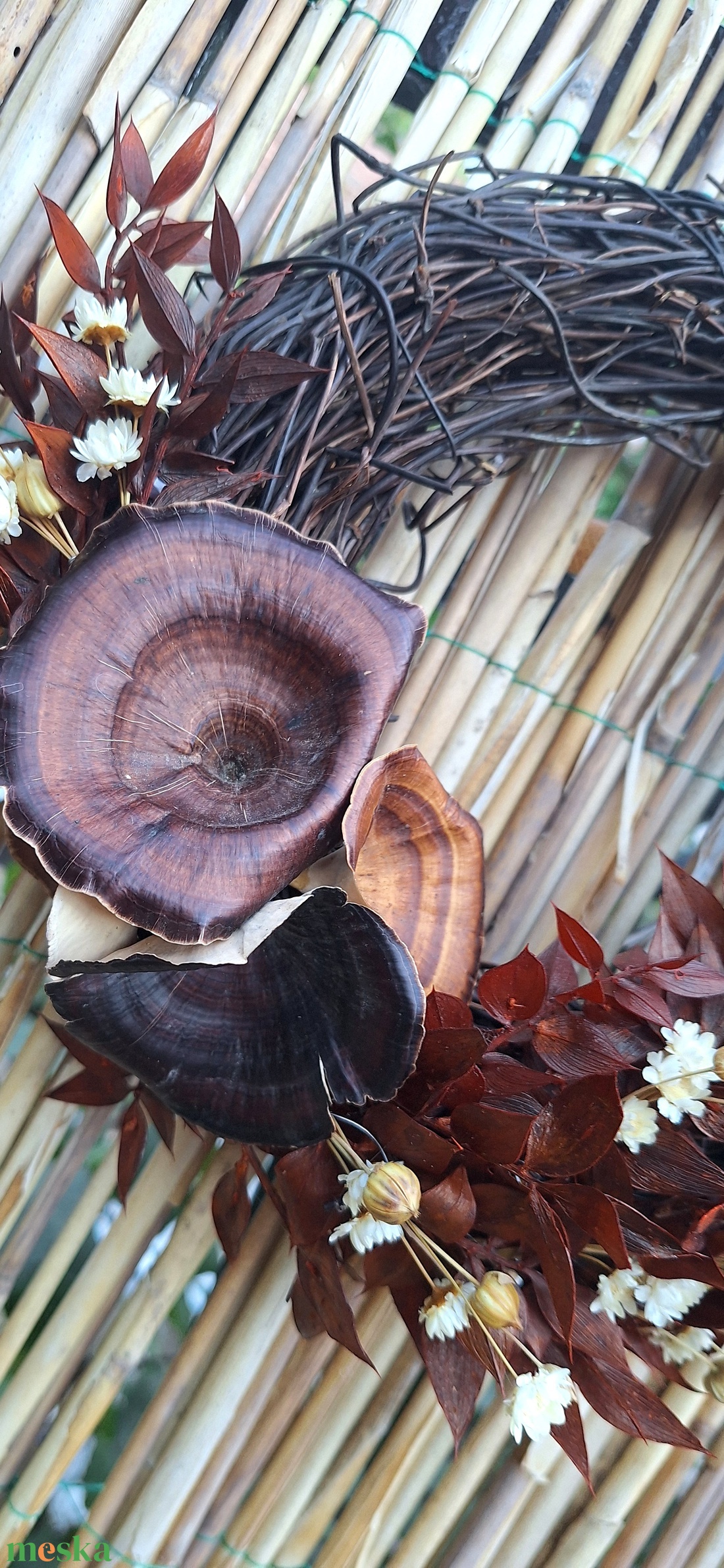 Gombás kopogtató - otthon & életmód - dekoráció - ajtó- és ablak dekoráció - ajtódísz & kopogtató - Meska.hu