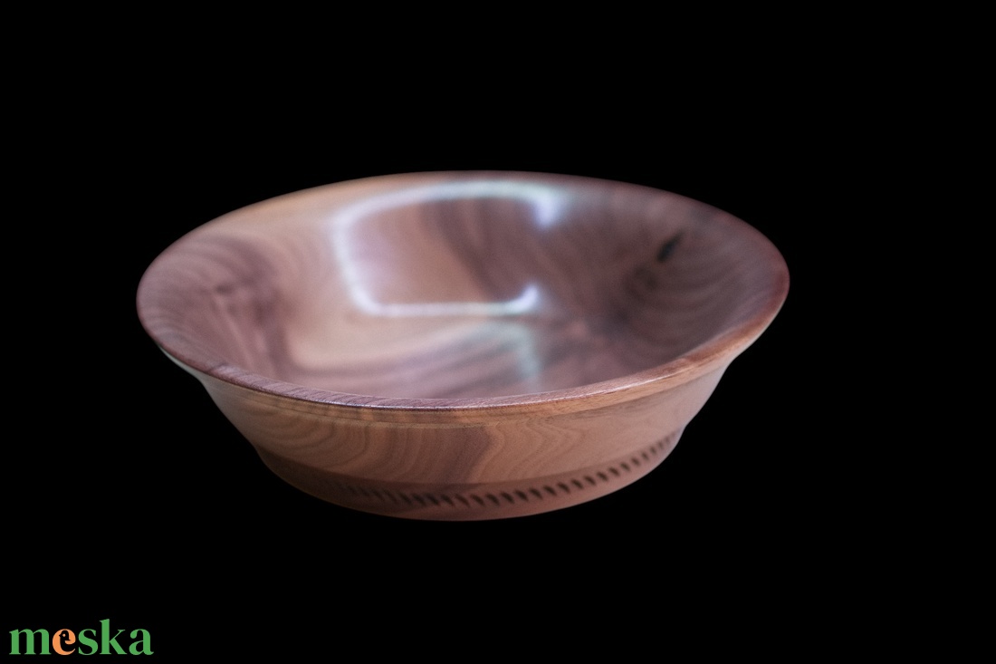 Fekete dió fatál - 1 - otthon & életmód - konyhafelszerelés, tálalás - tálalás - kínálótál - Meska.hu