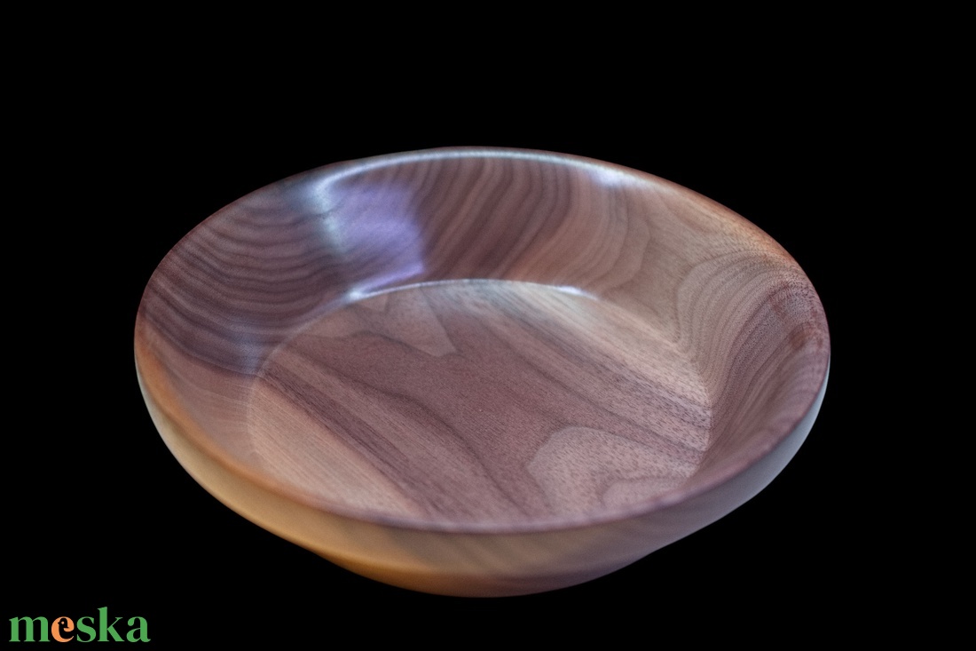 Fekete dió fatál - 4 - otthon & életmód - konyhafelszerelés, tálalás - tálalás - kínálótál - Meska.hu