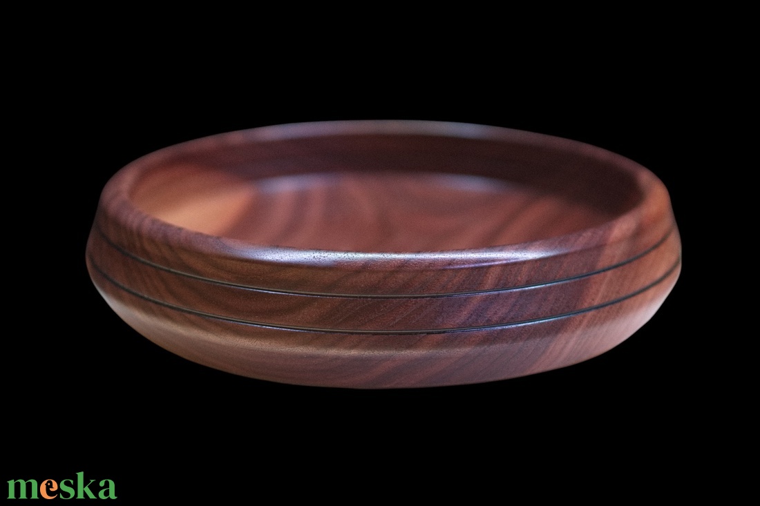 Fekete dió fatál - 6 - otthon & életmód - konyhafelszerelés, tálalás - tálalás - kínálótál - Meska.hu