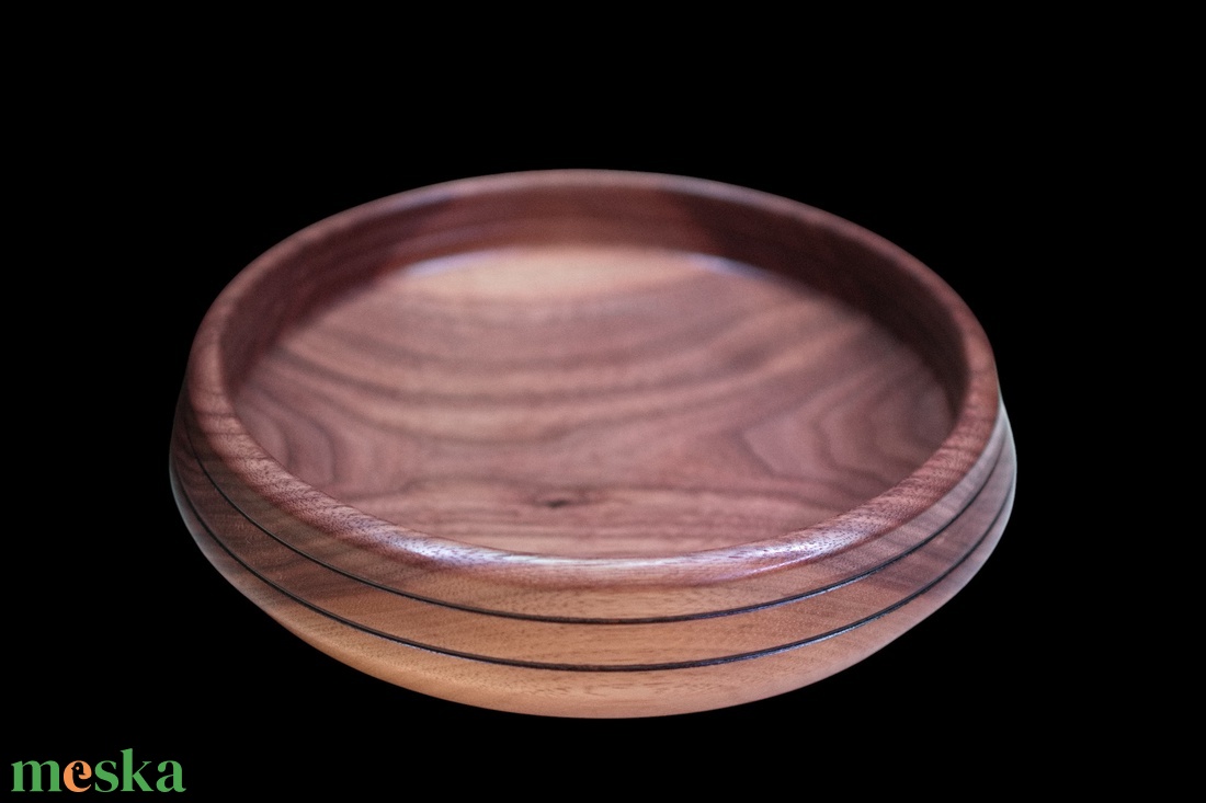 Fekete dió fatál - 6 - otthon & életmód - konyhafelszerelés, tálalás - tálalás - kínálótál - Meska.hu