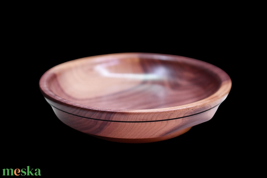 Fekete dió fatál - 12 - otthon & életmód - konyhafelszerelés, tálalás - tálalás - kínálótál - Meska.hu