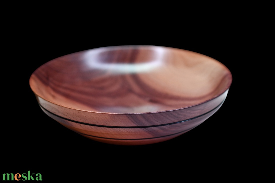 Fekete dió fatál - 13 - otthon & életmód - konyhafelszerelés, tálalás - tálalás - kínálótál - Meska.hu