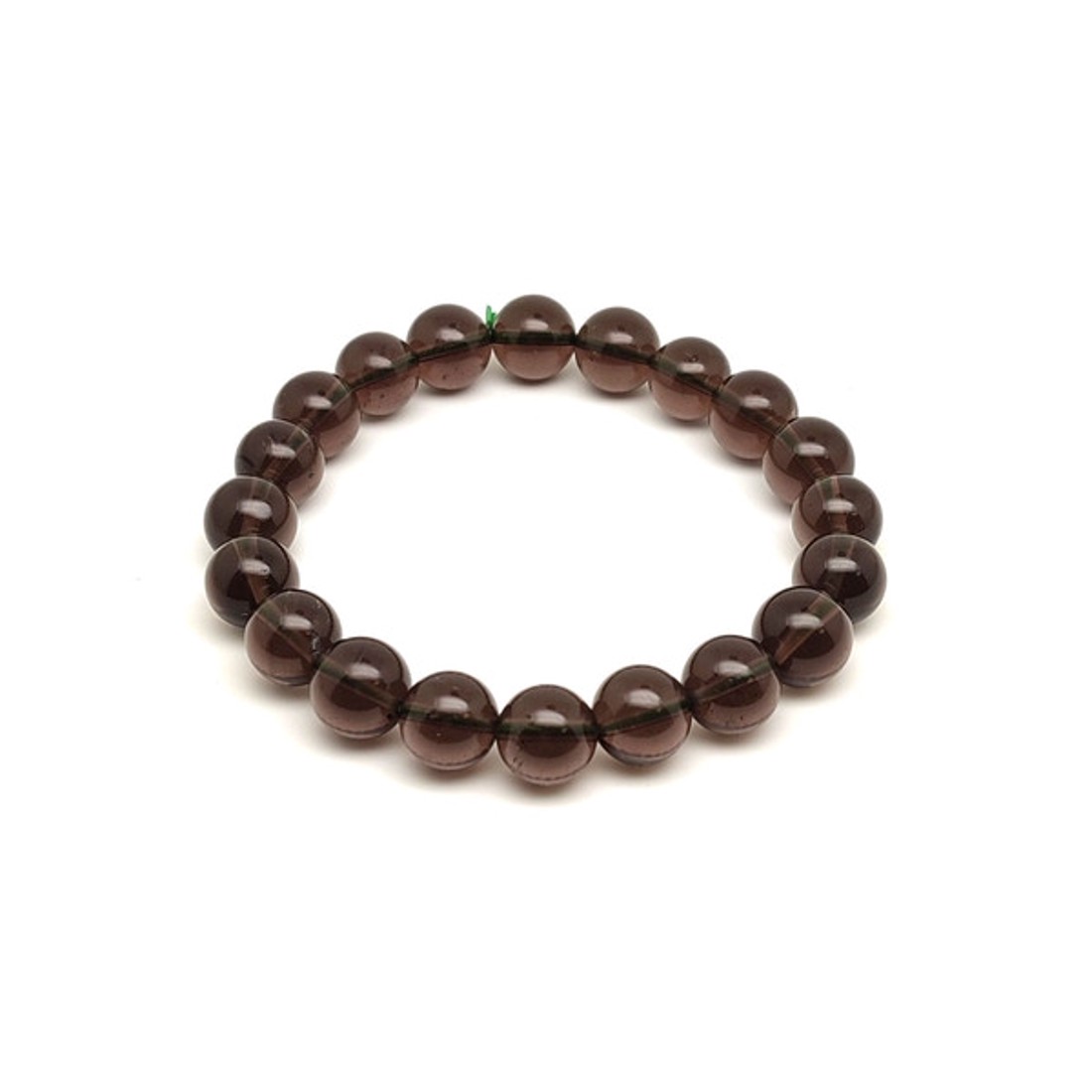 Tektit golyós ásvány karkötő 10�11mm - ékszer - karkötő - ásványkarkötő - Meska.hu