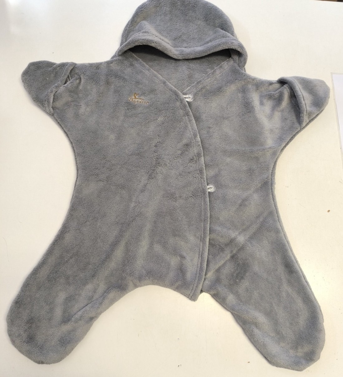 Őszi-tavaszi classic/soft csillag szürke - baba - mama - babaruházat - tipegőhálózsák - Meska.hu