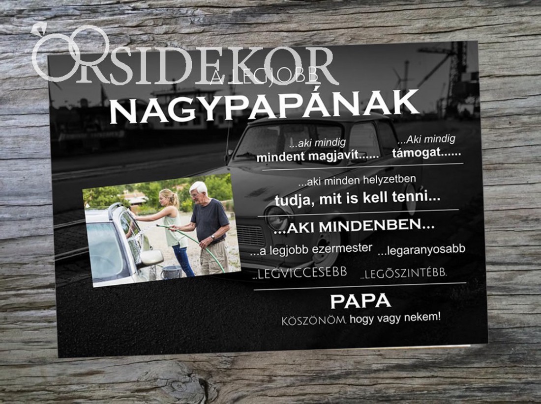 NAGYPAPÁNAK RETRO Ajándék tábla - otthon & életmód - dekoráció - kép & falikép - táblakép - Meska.hu NAGYPAPÁNAK RETRO Ajándék tábla - otthon & életmód - dekoráció - kép & falikép - táblakép - Meska.hu