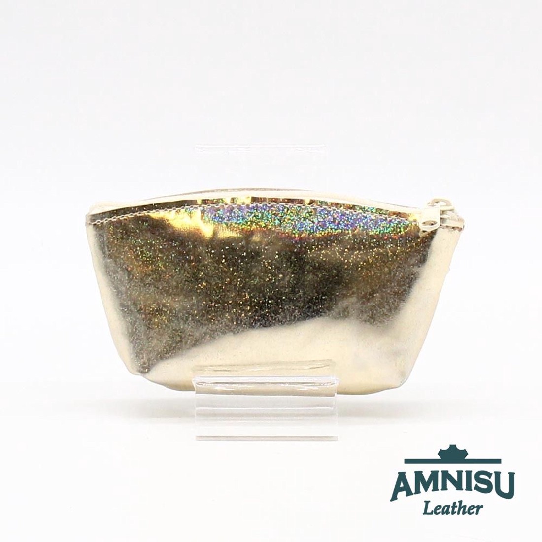 Hologramos arany kettő cipzáras kulcstartó B2002 - táska & tok - kulcstartó & táskadísz - kulcstartó - Meska.hu