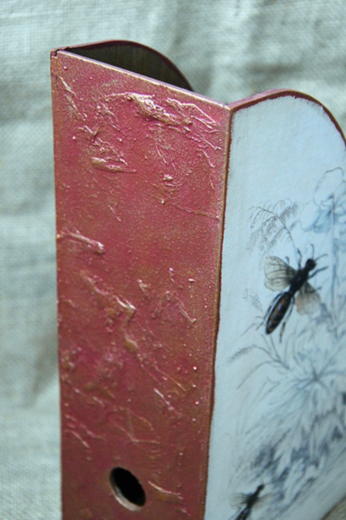 Fa irattartó papucs -  - Meska.hu