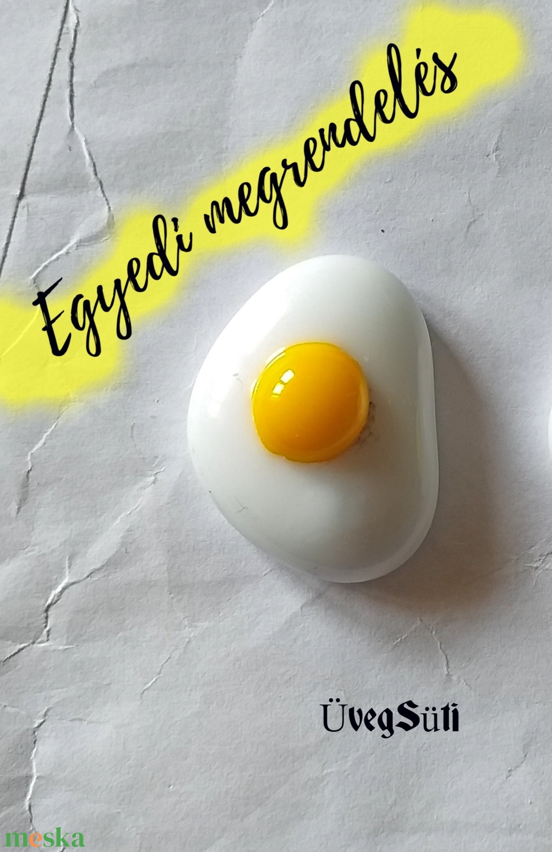 NEMESACÉL Tükörtojás - Fehér, sárga bolygó gyűrű üvegékszer ajndék nőknek születésnapra névnapra, anyáknapjára - ékszer - gyűrű - statement gyűrű - Meska.hu NEMESACÉL Tükörtojás - Fehér, sárga bolygó gyűrű üvegékszer ajndék nőknek születésnapra névnapra, anyáknapjára - ékszer - gyűrű - statement gyűrű - Meska.hu