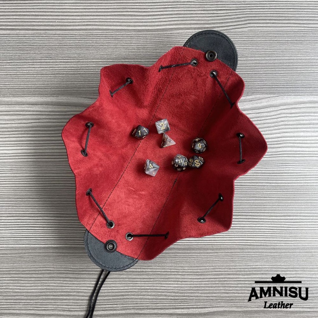 2in1 szütyő és kockatálca - Xena - játék & sport - táblajáték és kártyajáték - társasjátékok - dobókocka - Meska.hu