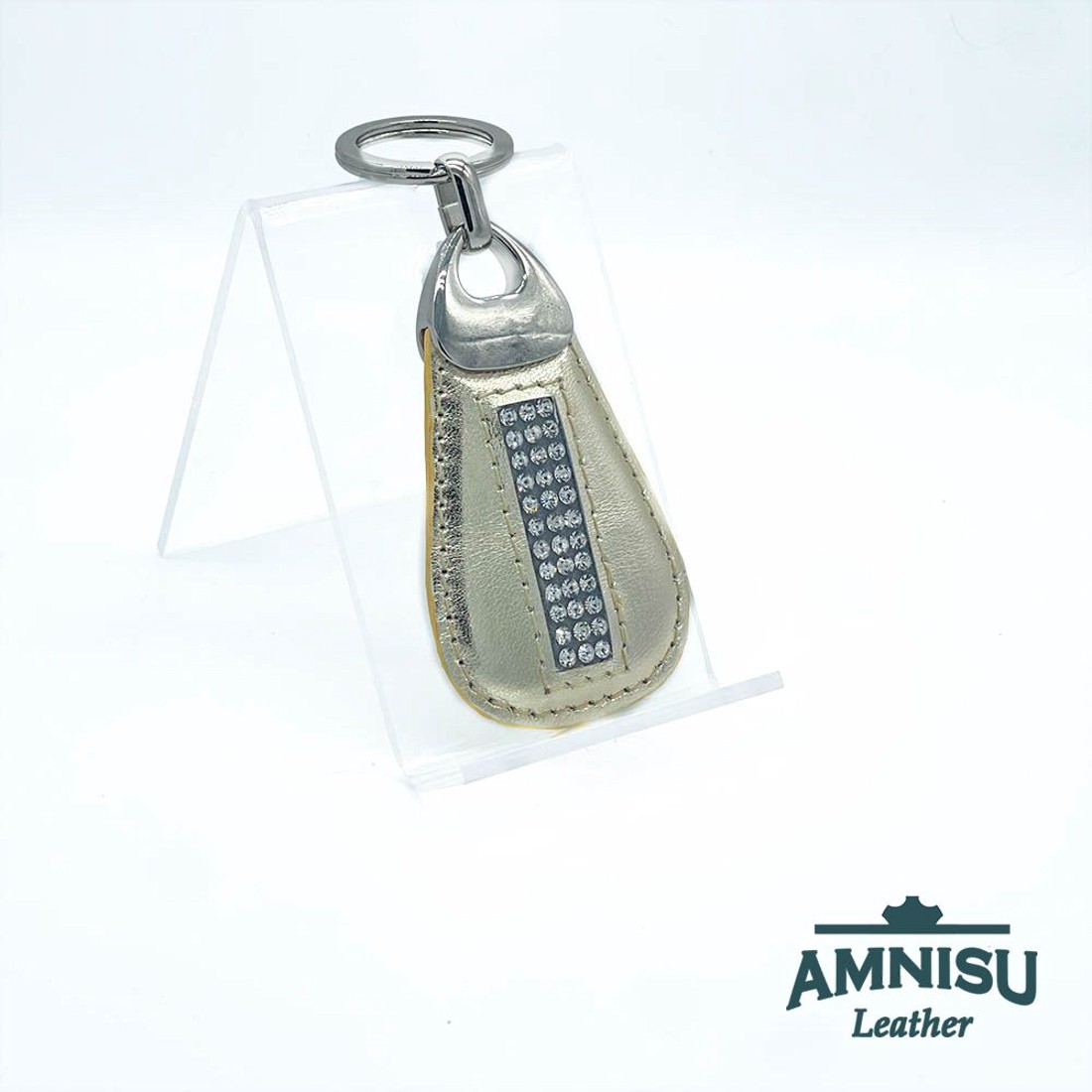 Arany csepp alakú swarovski köves kulcstartó H2006 - táska & tok - kulcstartó & táskadísz - kulcstartó - Meska.hu