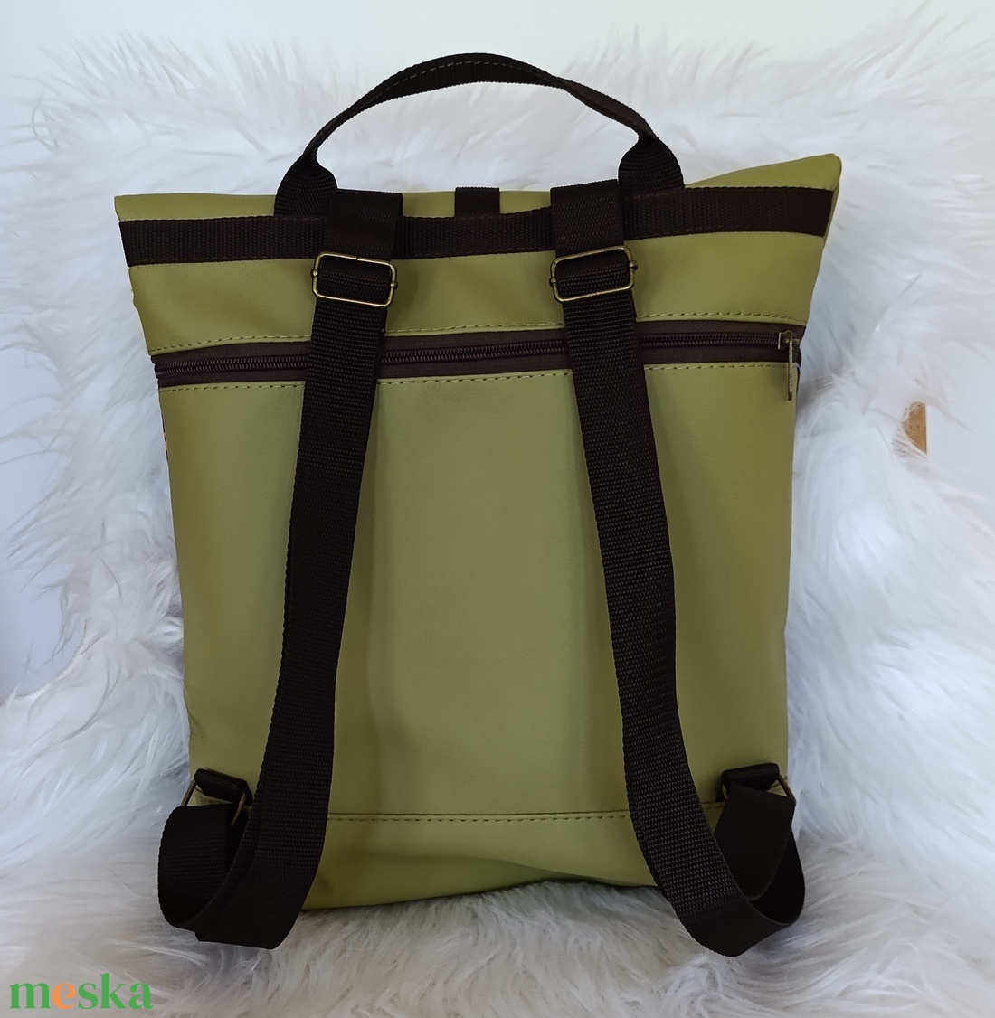 Műbőr rolltop hátizsák - táska & tok - hátizsák - roll top hátizsák - Meska.hu Műbőr rolltop hátizsák - táska & tok - hátizsák - roll top hátizsák - Meska.hu