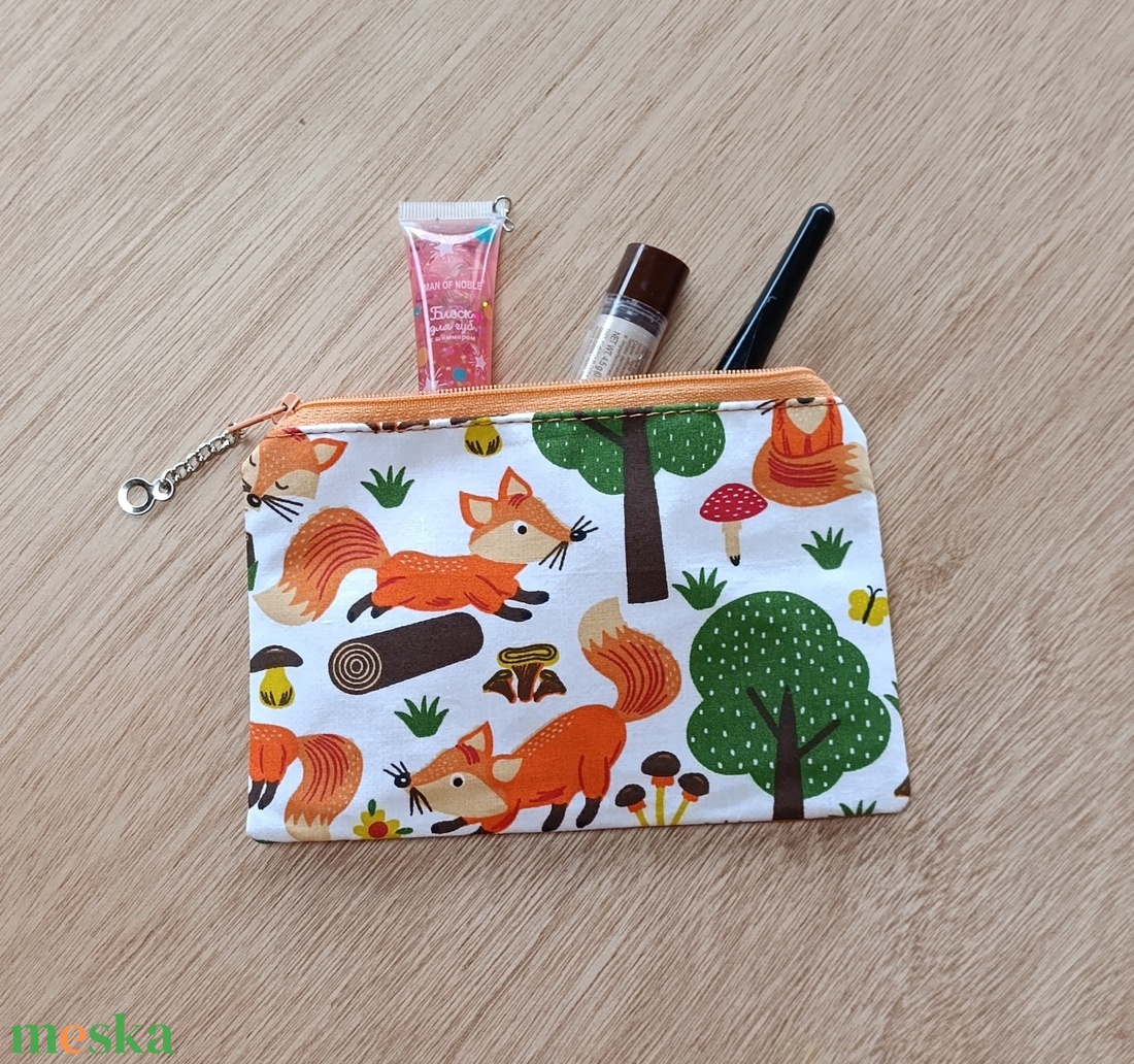 Kézzel készült pamut neszesszer � sokoldalú tolltartó, szemüvegtok vagy mobiltok - táska & tok - pénztárca & más tok - fülhallgató tok  - Meska.hu