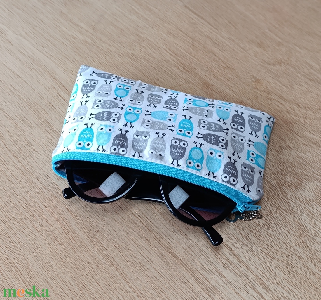 Kézzel készült pamut neszesszer � sokoldalú tolltartó, szemüvegtok vagy mobiltok - táska & tok - pénztárca & más tok - szemüvegtok - Meska.hu