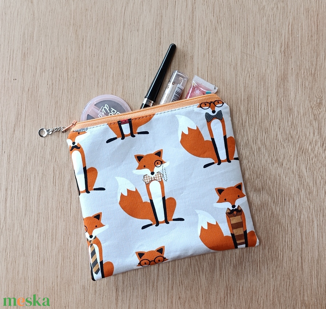 Kézzel készült pamut neszesszer � sokoldalú tolltartó, szemüvegtok vagy mobiltok - táska & tok - pénztárca & más tok - zsebkendőtartó tok - Meska.hu