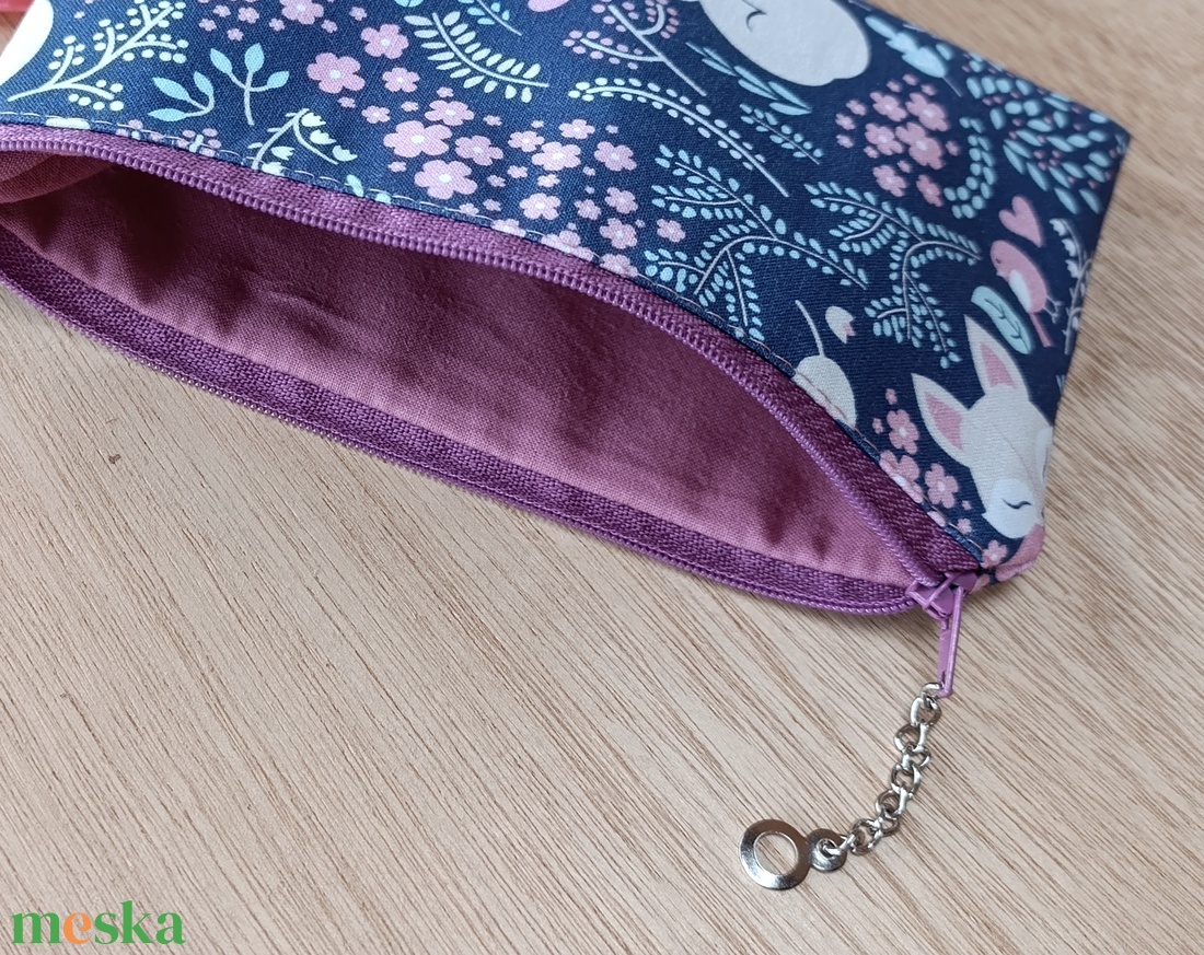 Kézzel készült pamut neszesszer � sokoldalú tolltartó, szemüvegtok vagy zsepkendő tartó - táska & tok - pénztárca & más tok - pénztárca - női pénztárca - Meska.hu