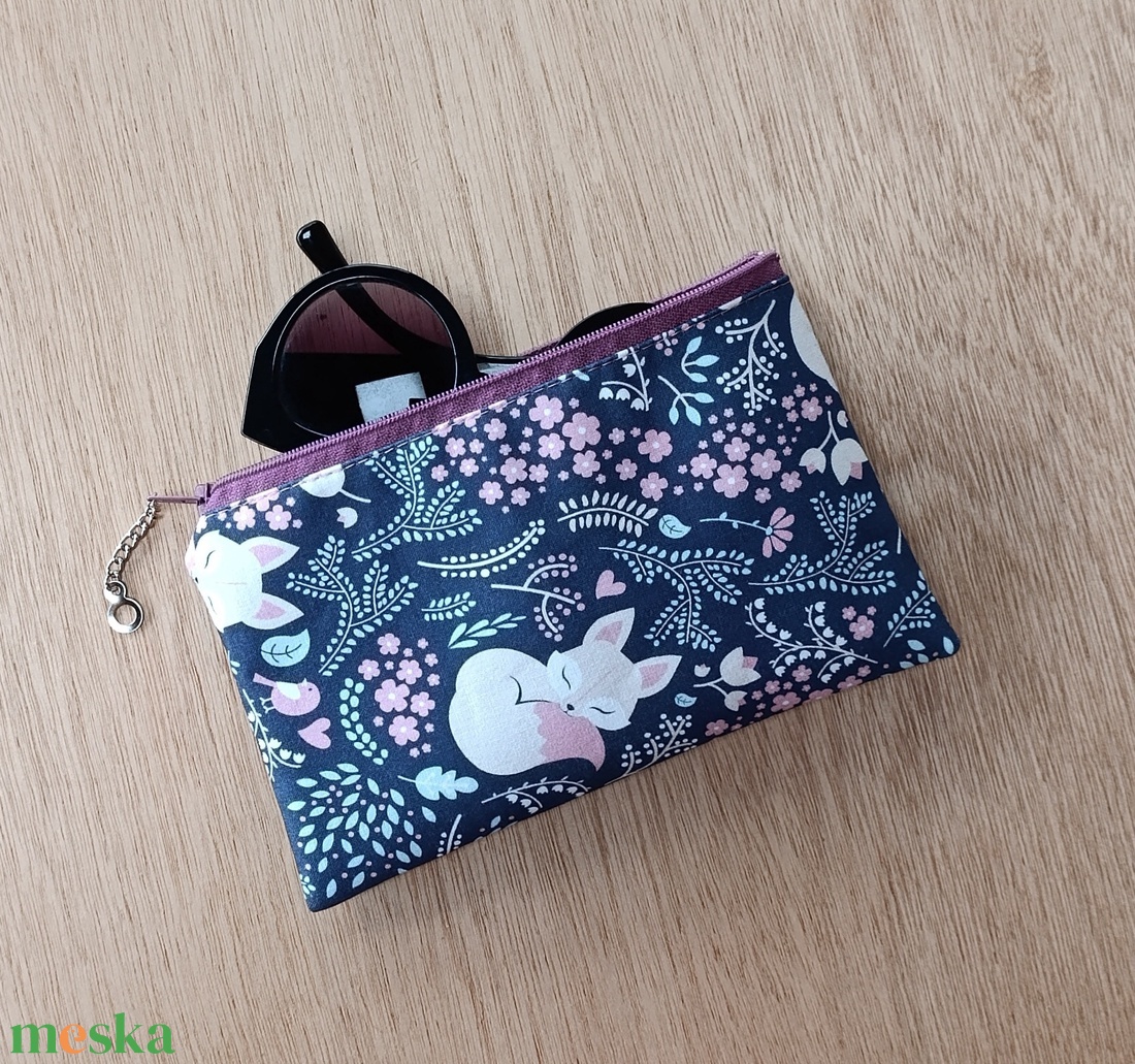 Kézzel készült pamut neszesszer � sokoldalú tolltartó, szemüvegtok vagy zsepkendő tartó - táska & tok - pénztárca & más tok - pénztárca - női pénztárca - Meska.hu