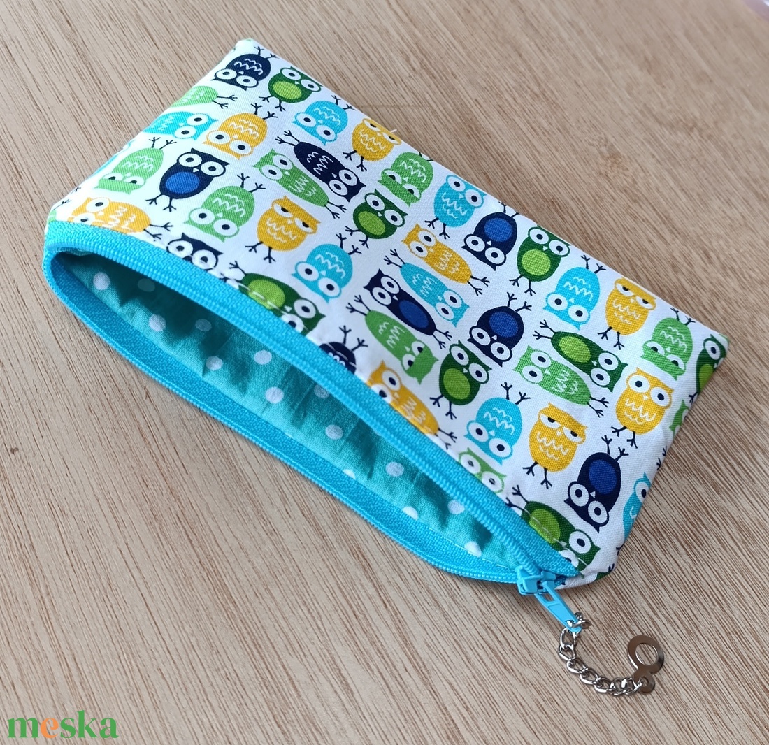 Kézzel készült pamut neszesszer � sokoldalú tolltartó, kártyatartó vagy pénztárca - táska & tok - pénztárca & más tok - pénztárca - női pénztárca - Meska.hu