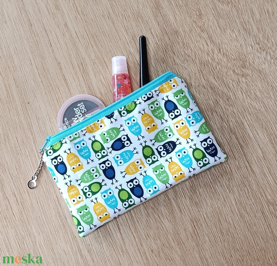 Kézzel készült pamut neszesszer � sokoldalú tolltartó, kártyatartó vagy pénztárca - táska & tok - pénztárca & más tok - pénztárca - női pénztárca - Meska.hu