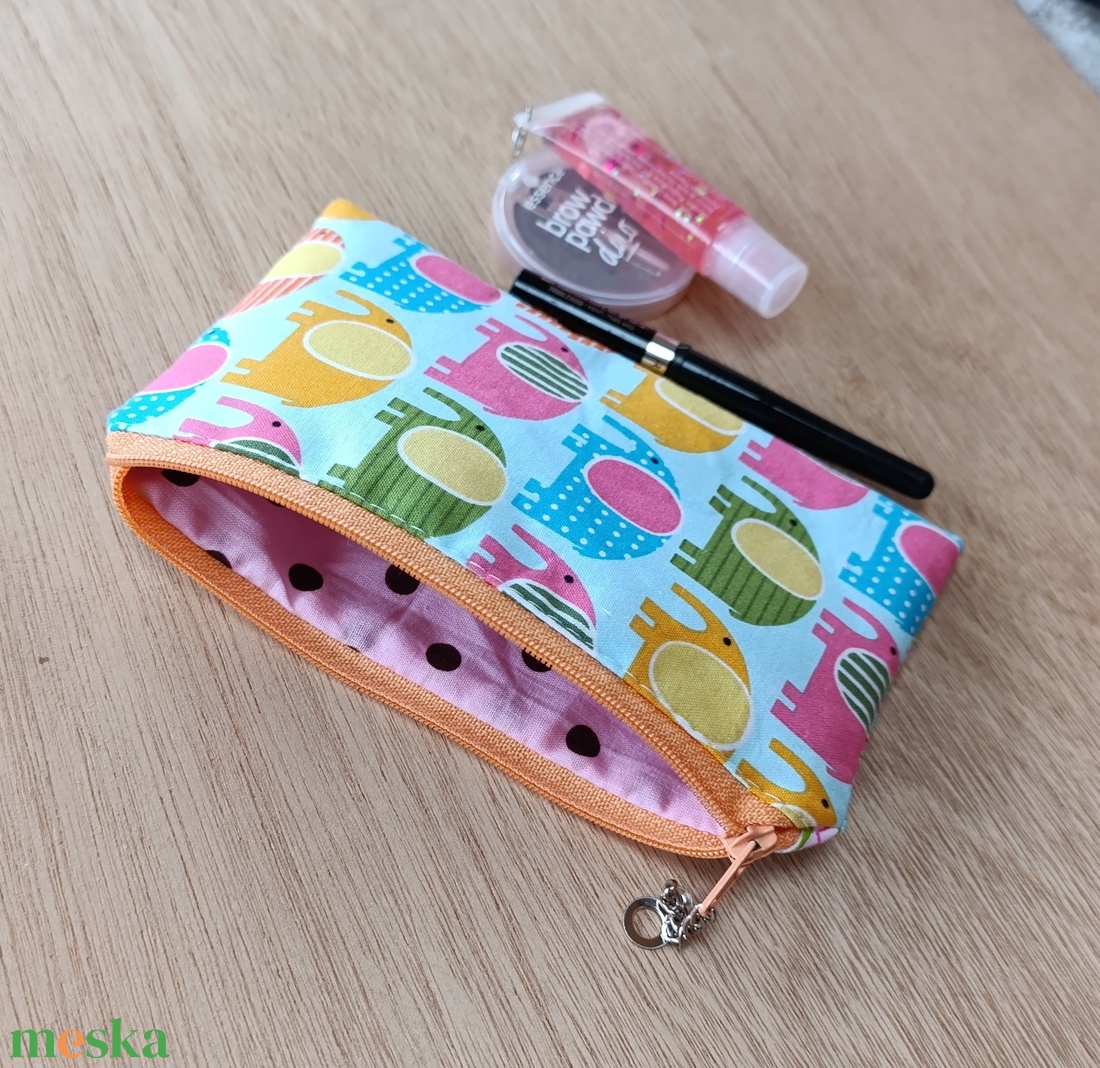Kézzel készült pamut neszesszer � sokoldalú tolltartó, kártyatartó vagy pénztárca - táska & tok - pénztárca & más tok - zsebkendőtartó tok - Meska.hu